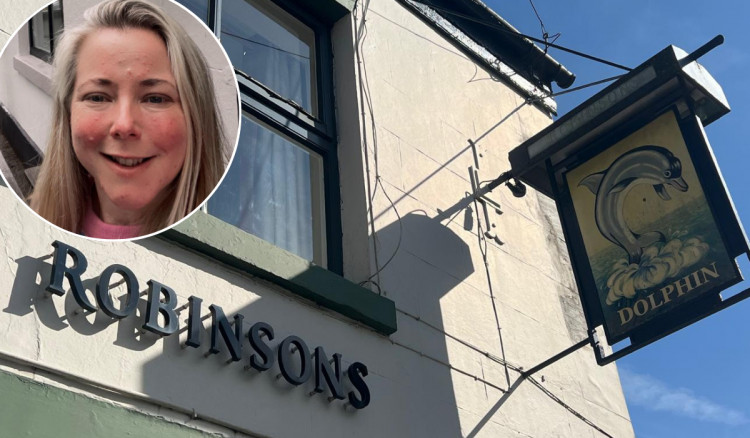 Angela Hogg is the new landlady of The Dolphin (Credit: Nub News/Angela Hogg)