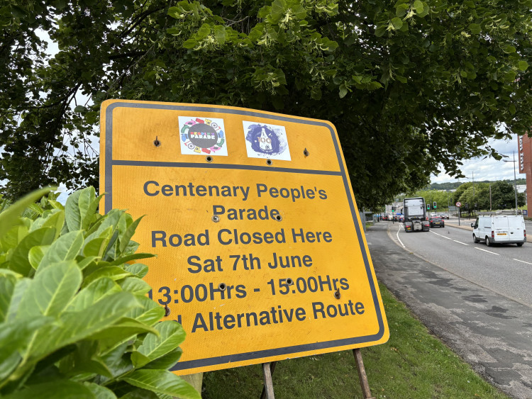Rolling road closures will be in place for the People's Parade in Hanley on Saturday 7 June. (Nub News)