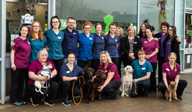 The Congleton Veterinary Centre team (Credit: CVC)