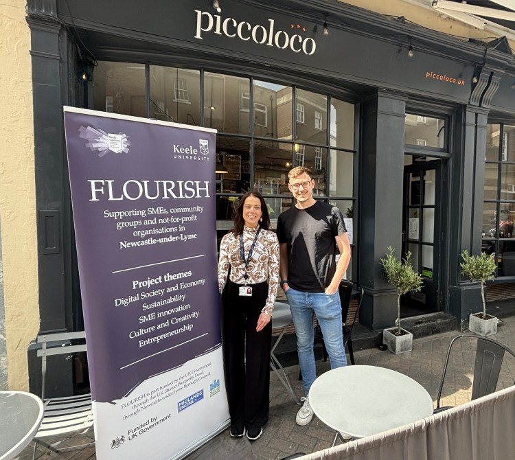 The director of Piccoloco in Newcastle says the support from the  Flourish project has been 'invaluable'. (Keele University)