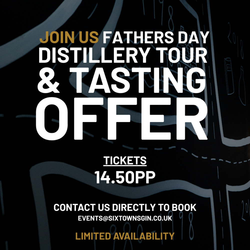 OFFER - Distillery Tour & Tasting £14.50pp OFFER - Distillery Tour & Tasting £14.50pp