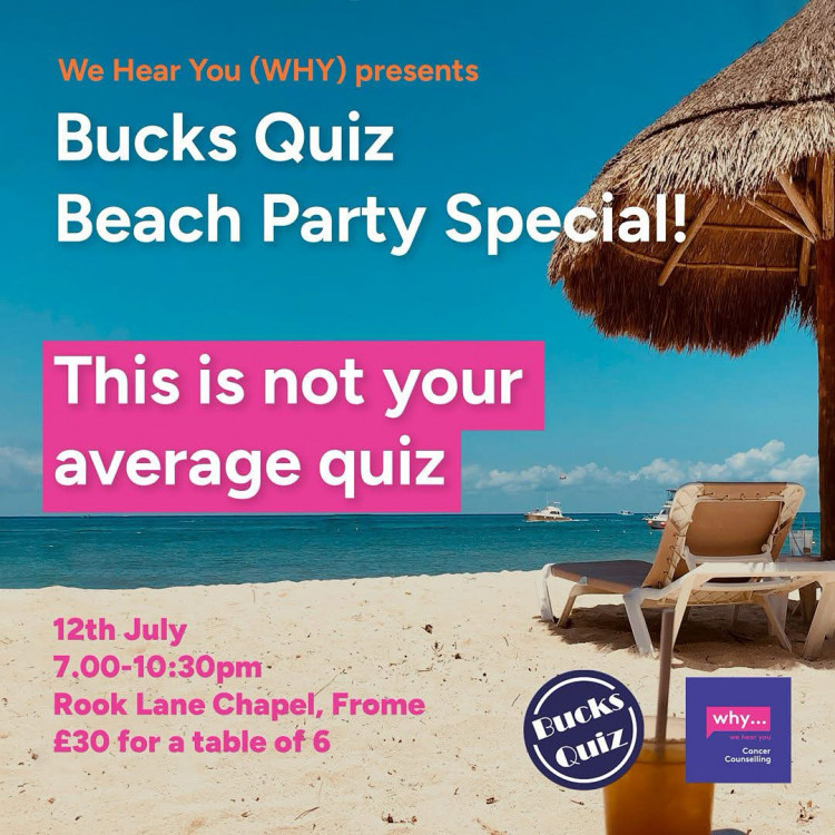 Bucks Quiz Beach Party Special Bucks Quiz Beach Party Special