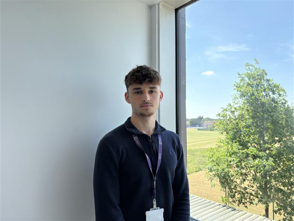 The student has secured a prestigious apprenticeship with Ringway Jacobs (Image via: Cheshire College South & West) The student has secured a prestigious apprenticeship with Ringway Jacobs (Image via: Cheshire College South & West)