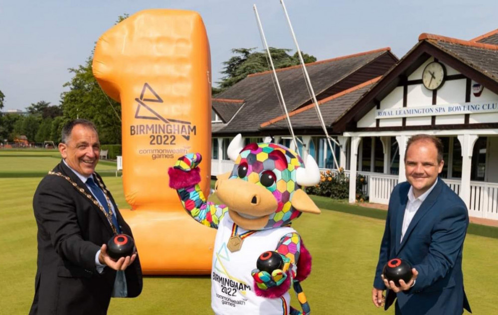 Leamington Spa hosted the Birmingham 2022 Commonwealth Games bowls (image via Warwick District Council)