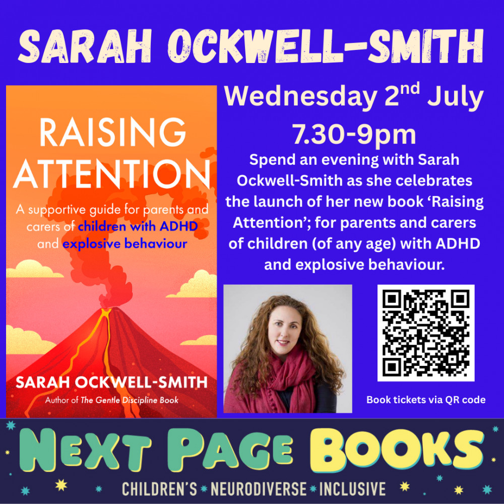 Raising Attention - Book talk and Q&A with Sarah Ockwell-Smith Raising Attention - Book talk and Q&A with Sarah Ockwell-Smith