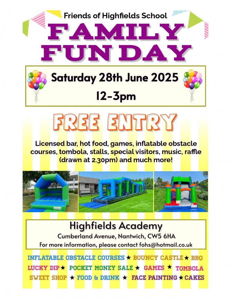 Friends of Highfields School Family Fun Day