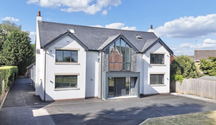The three-storey six-bedroom detached home on Park Road, Willaston (James Du Pavey).
