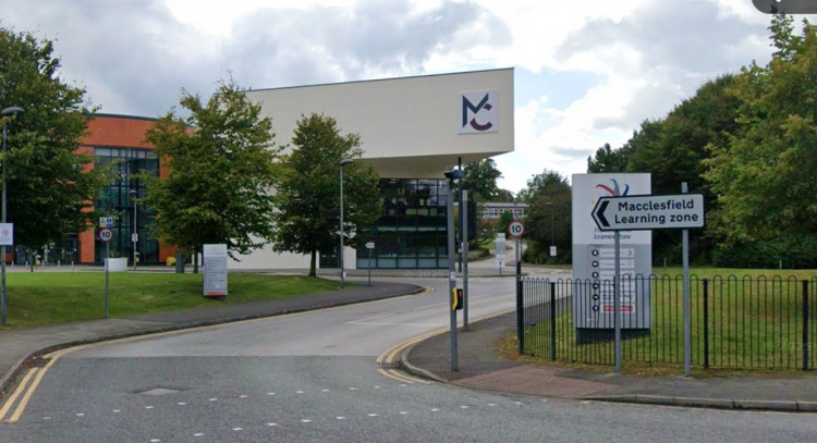 Macclesfield Learning Zone. Park Lane School is located on Macclesfield Learning Zone (Google)