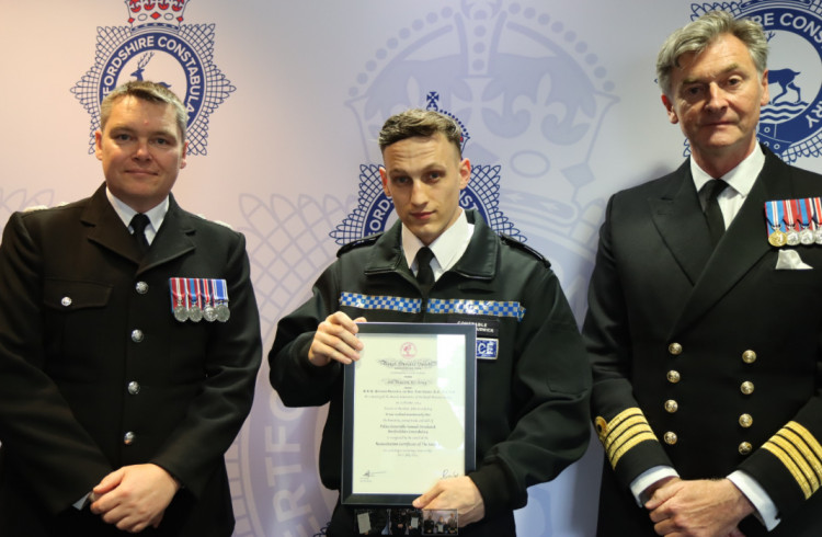 During the awards event on Thursday May 29, the following officers and staff were presented with Long Service and Good Conduct Medals: