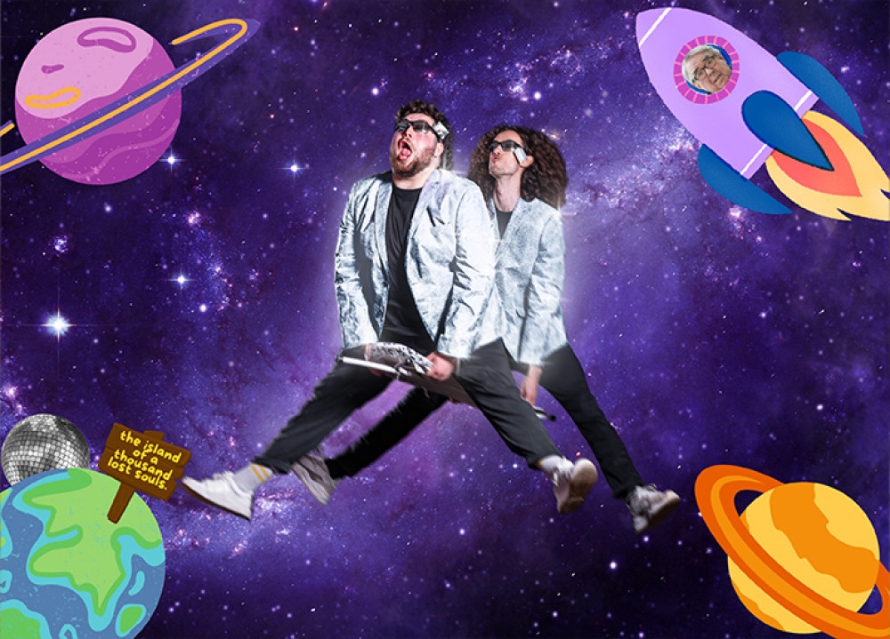 Cosmic Twegheads is coming to Wells for the theatre festival. Cosmic Twegheads is coming to Wells for the theatre festival.