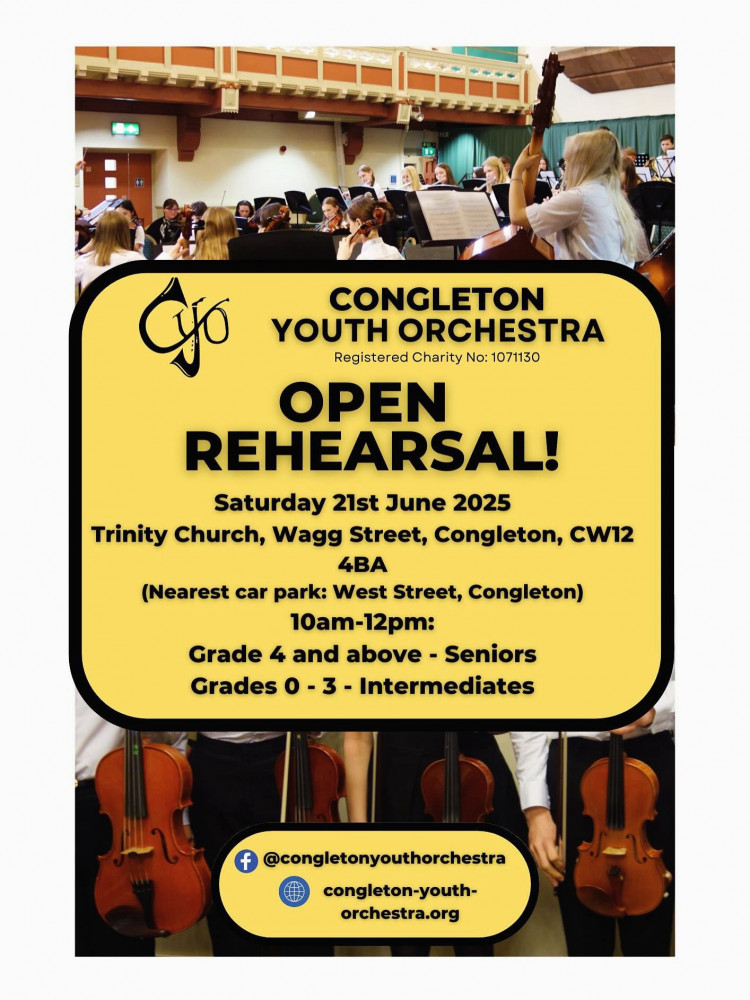 Congleton Youth Orchestra - OPEN DAY