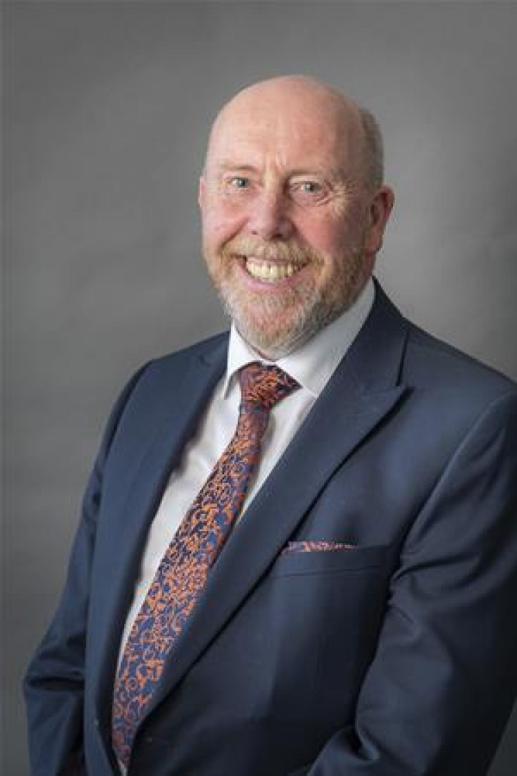 Alsager councillor, Reg Kain, was elected to Cheshire East Council in May 2023.  (Photo: Cheshire East Council)