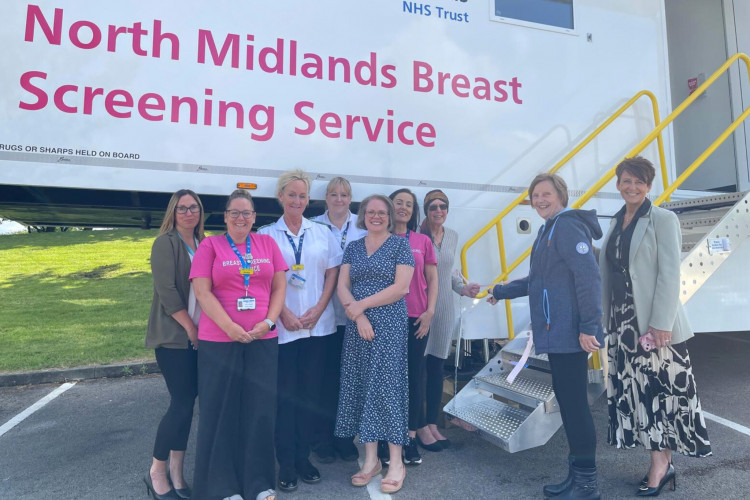 A new state-of-the-art mobile breast screening unit has been unveiled. (UHNM)