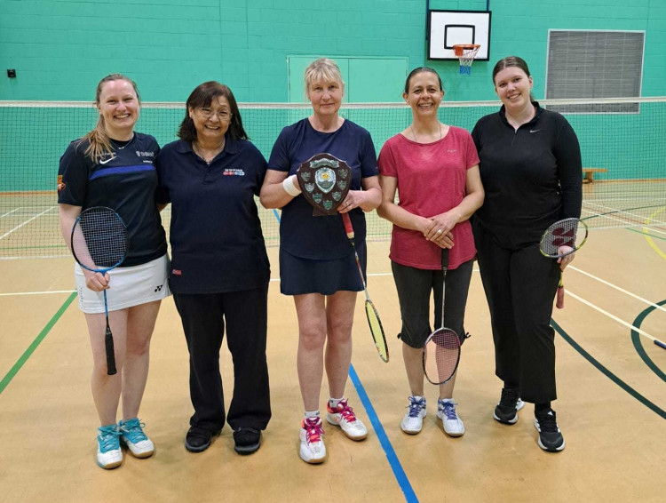 Ladies from The Old Maldonians Badminton Club will soon be unable to play and train in the centre. (Credit: Richard Pipe)