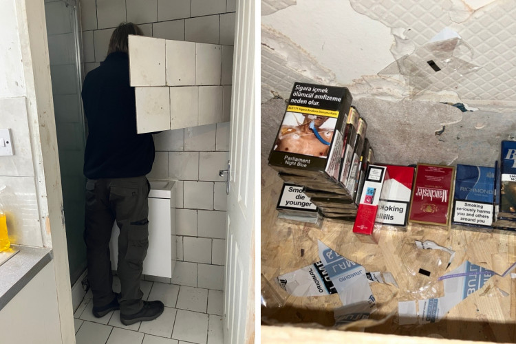 The raids on three businesses in Newcastle happened on 4 June. (StaffsCC)