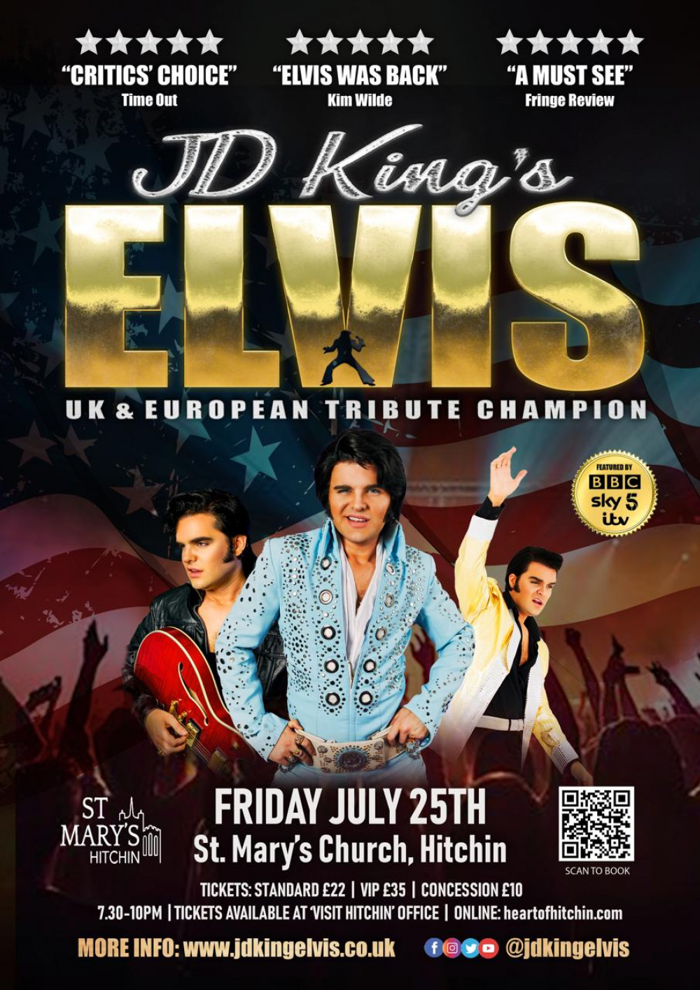 JD King'e Elvis Summer concert at St Mary's JD King'e Elvis Summer concert at St Mary's