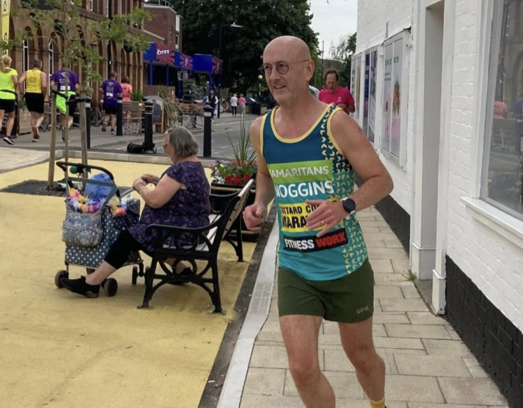 Ian Beasley will be completing the full 26.2-mile marathon distance, entirely around Custard Corner, on Saturday 21 June (image via Ian Beasley)