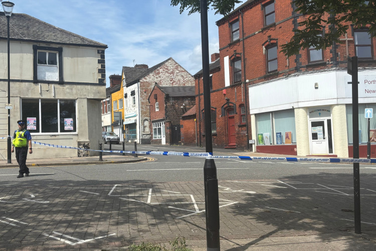 A toddler was taken to the Royal Stoke 'as a precaution'. (Nub News)