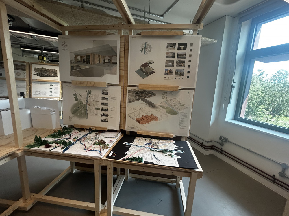 KSA’s Interior Design students had their work on display (Credit: Tilly O’Brien) KSA’s Interior Design students had their work on display (Credit: Tilly O’Brien)