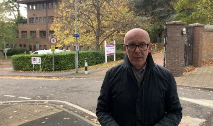 MP Matt Western demands debate on the closure of former Covid-19 testing mega lab (image via MP Matt Western office)