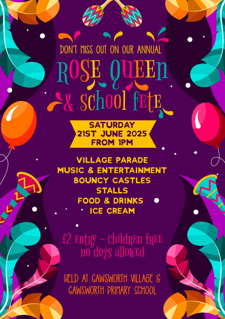 Gawsworth’s Rose Queen & School Fete Gawsworth’s Rose Queen & School Fete