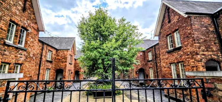 49 historic railway cottages in Crewe town centre will be repaired and improved this summer, thanks to Cheshire East Council's 'Warm and Healthy Homes' project (Ryan Parker).