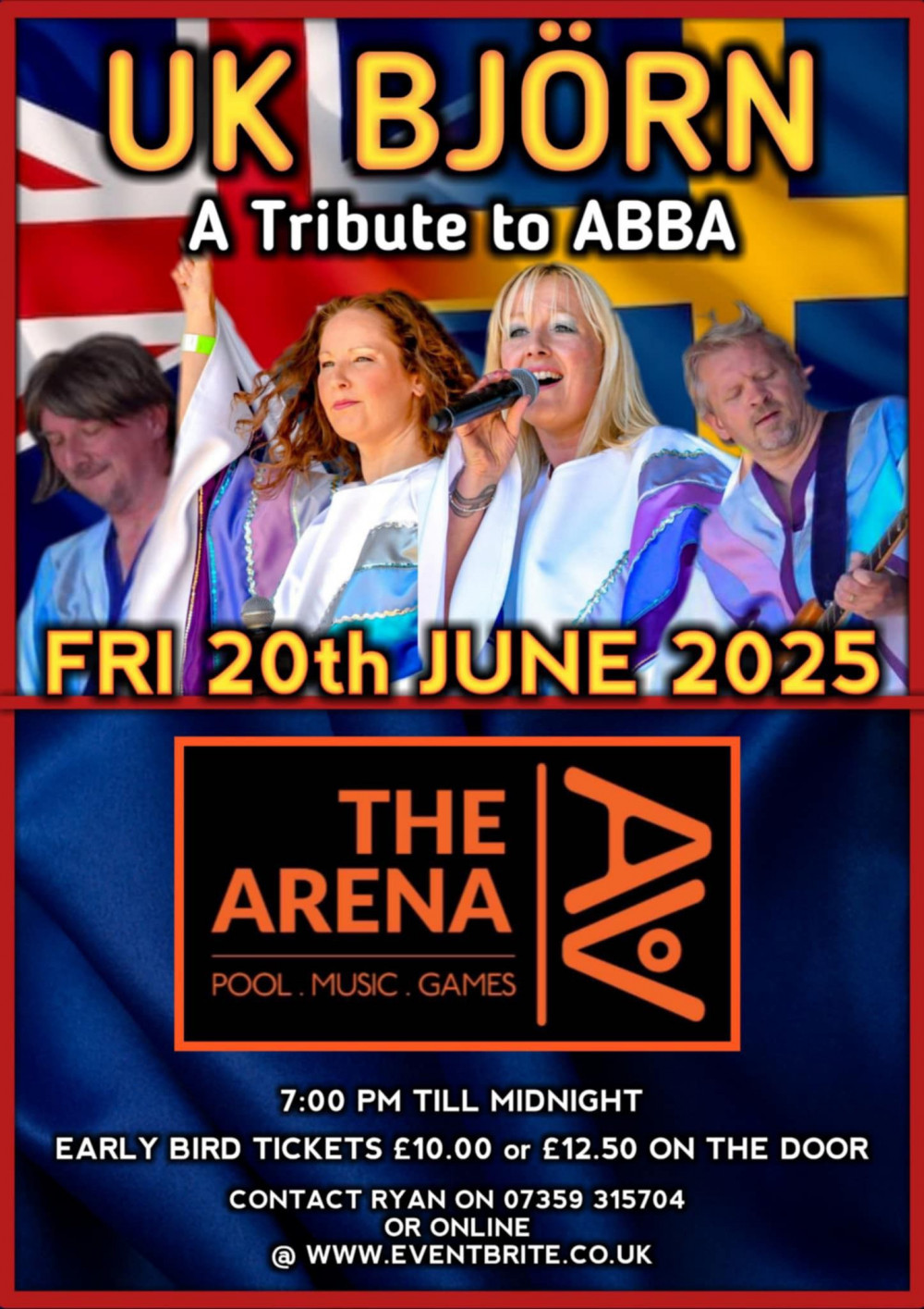 UK Bjorn - A Tribute To ABBA plus Tracey J. UK Bjorn - A Tribute To ABBA plus Tracey J.