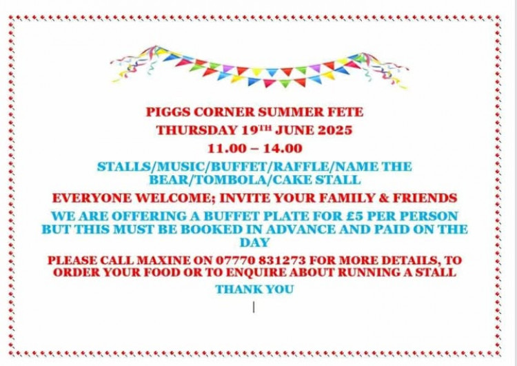 Piggs Corner Summer Fete