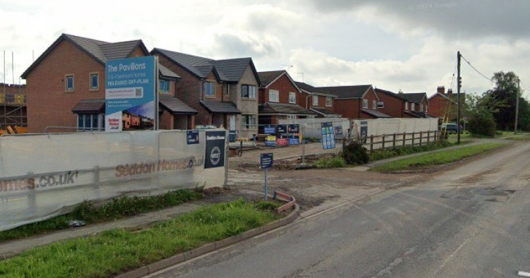 Seddon Homes (SHL) wants to build the estates, one comprising up to 300 homes and the other up to 100, on land off Sydney Road (Google).