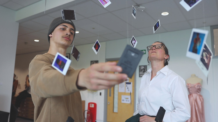 Macclesfield College's End of Year Art and Media Show takes place on Wednesday night (Credit: Macclesfield College)