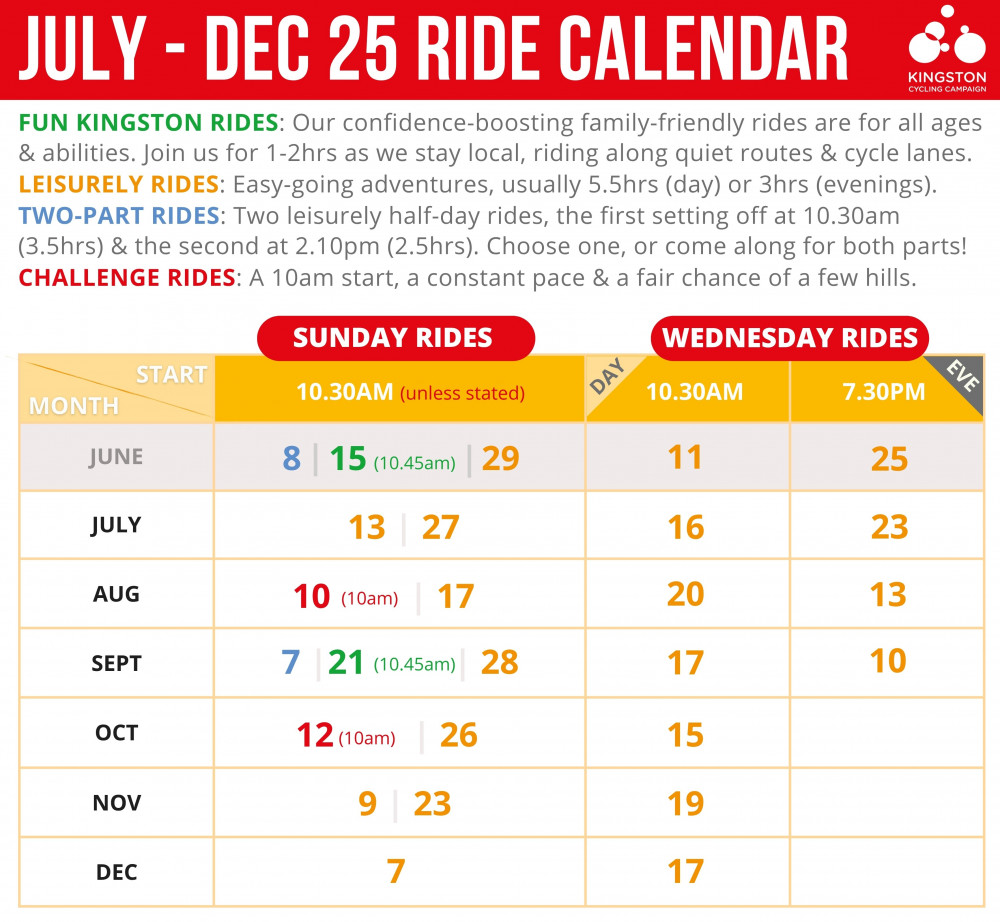 Kingston Cycling Campaign - free cycle rides Kingston Cycling Campaign - free cycle rides