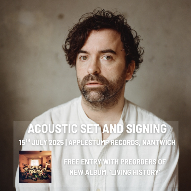 Later Youth In-store Gig & Signing