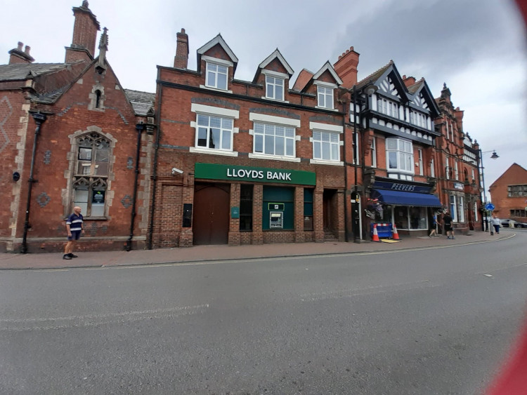 Plans have been submitted to turn the former Lloyds Bank in Sandbach into a dental practice.  (Photo: Nub News) 