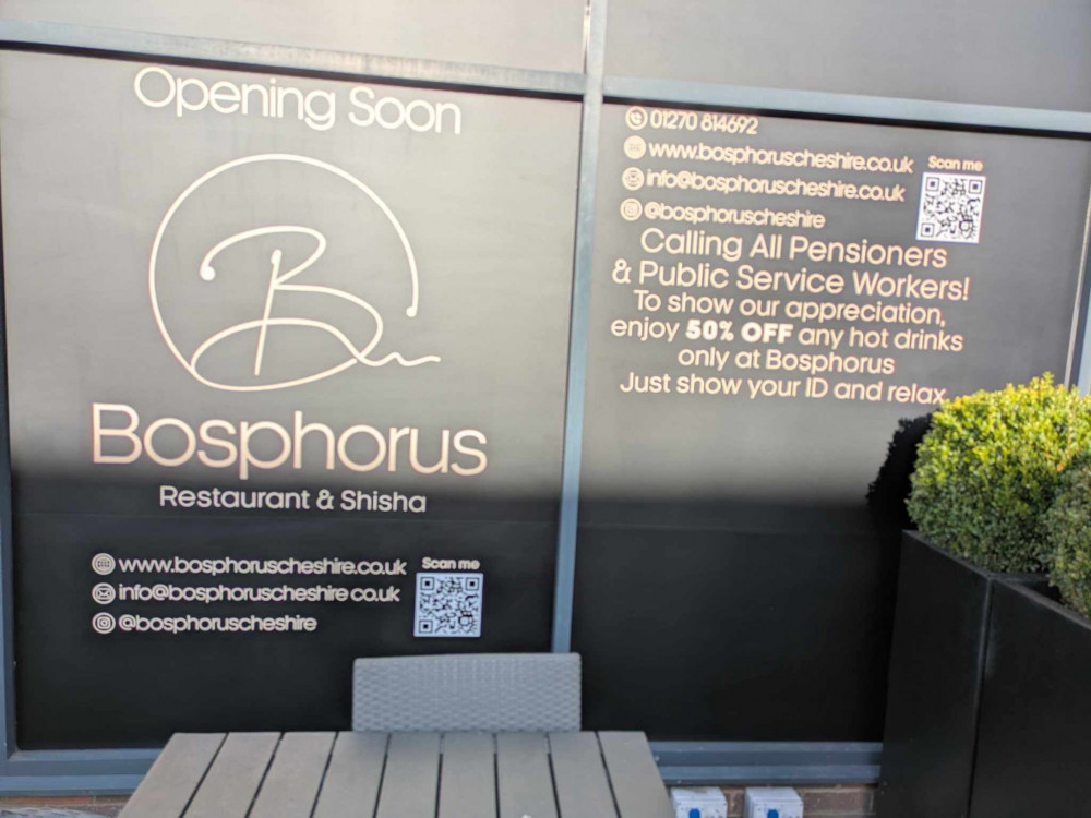 Bosphorus Dining, which is opening in the former Caster's building, has applied for music and alcohol licence. (Photo: Nub News) Bosphorus Dining, which is opening in the former Caster's building, has applied for music and alcohol licence. (Photo: Nub News)