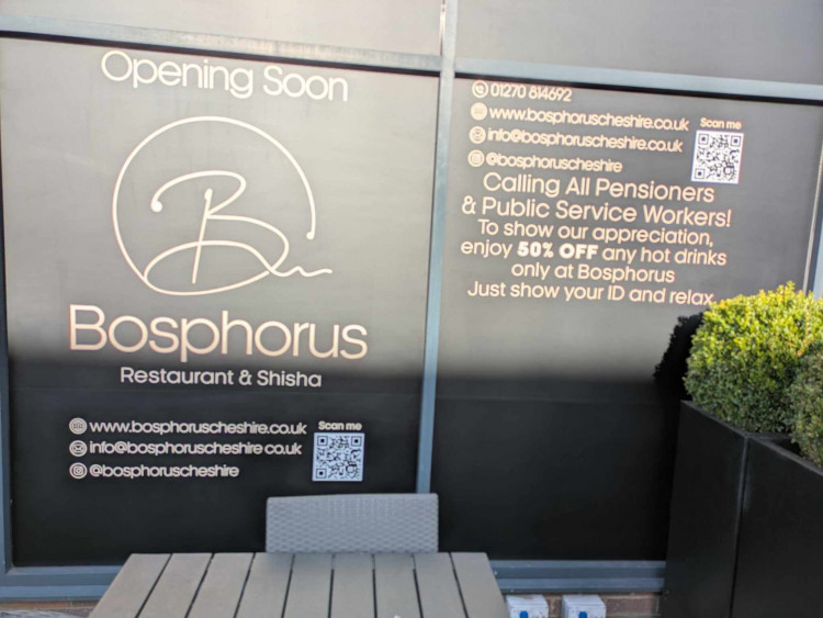  Bosphorus Dining, which is opening in the former Caster's building, has applied for music and alcohol licence. (Photo: Nub News)