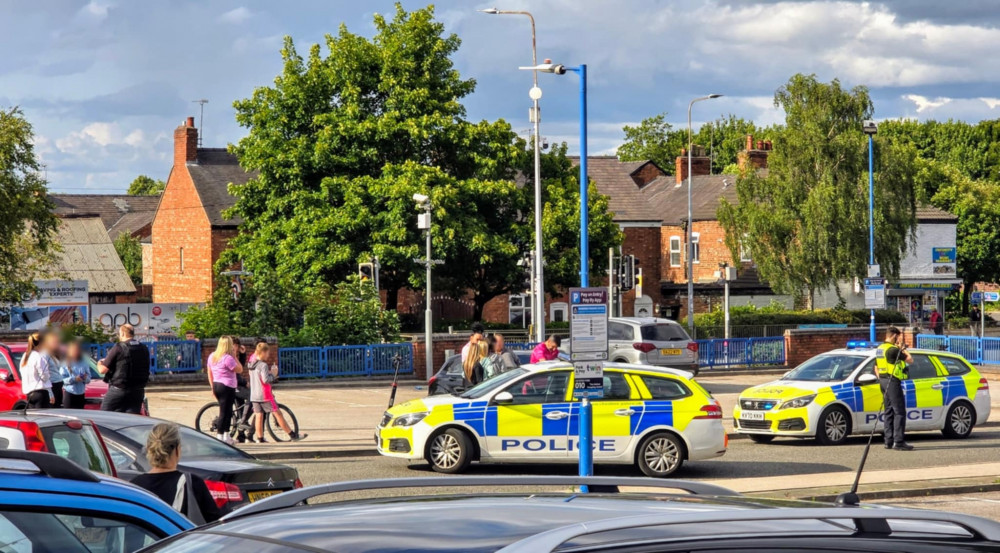 Two teenage girls were assaulted by a gang of teenagers in Crewe (Nub News). Two teenage girls were assaulted by a gang of teenagers in Crewe (Nub News).