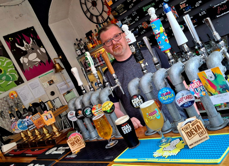 Dave took over ownership of the Deva Tap five months ago  (Image via: Dave Hill) 