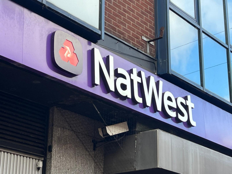 NatWest is closing its Hazel Grove branch from Thursday 19 June, citing a decrease in the number of customers using counter services (Image - Nub News)
