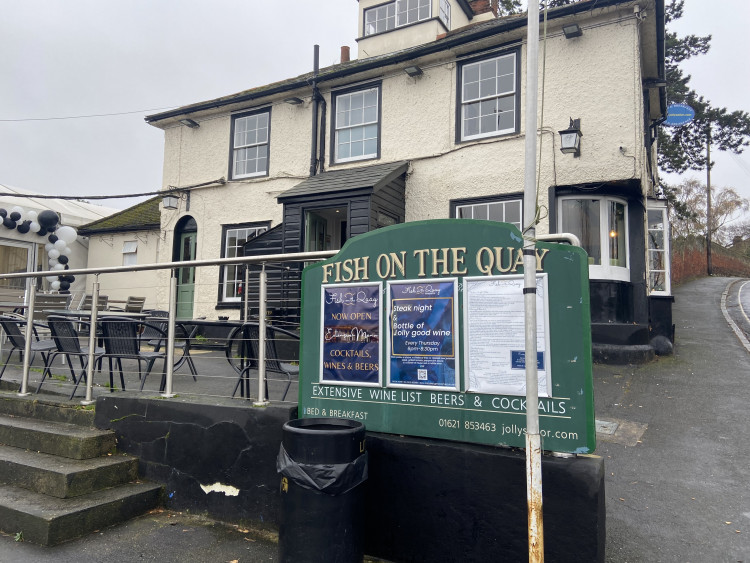 Fish on the Quay on Church Street will not be allowed to open for the forseeable. (Credit: Chloe Brewster)