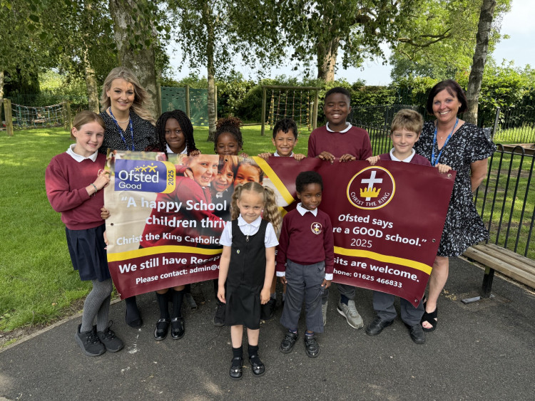 Christ the King are celebrating a glowing Ofsted report (Credit: CTK)