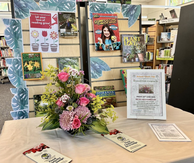 Rutland Flower Club celebrate National Flower Arranging Day with displays across the county (Photo: Rutland Flower Club)
