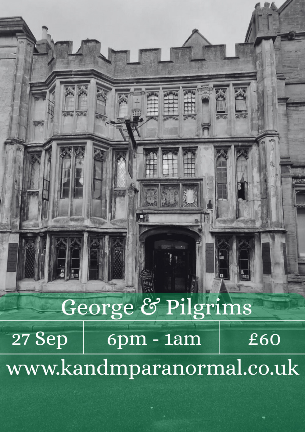 George & Pilgrims Ghost Hunt George & Pilgrims Ghost Hunt