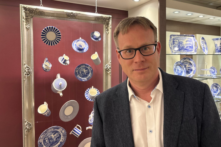 Portmeirion CEO, Mike Raybould. (Nub News)