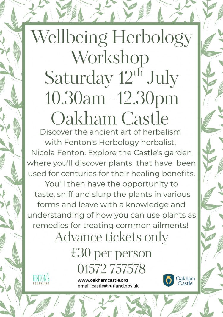 Herbology workshop with Nicola Fenton at Oakham Castle