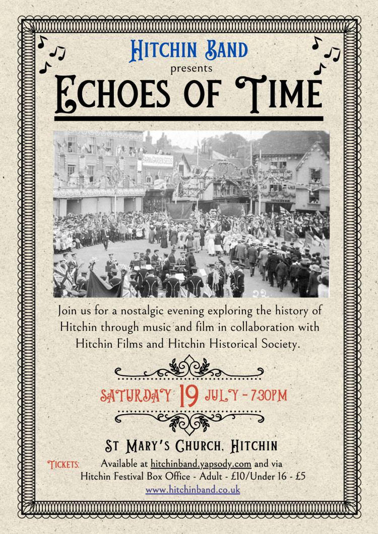 Echoes of Time - a film And musical tour of the history of Hitchin Echoes of Time - a film And musical tour of the history of Hitchin