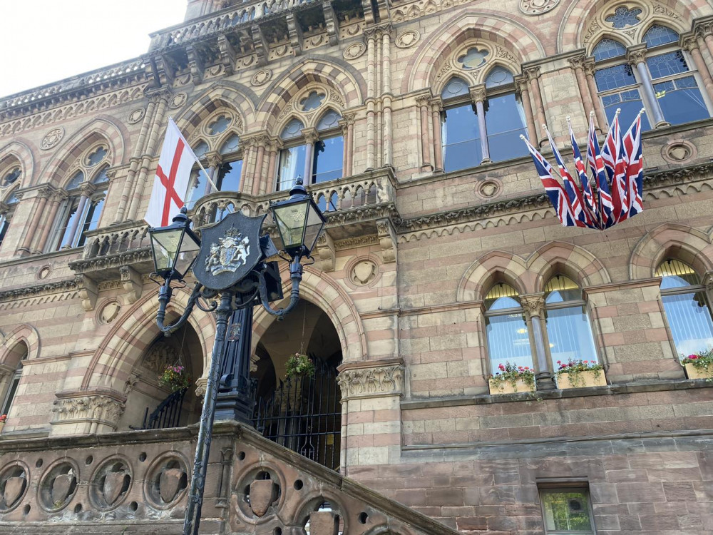 The flag will be raised alongside military and cadet force personnel (Nub News)