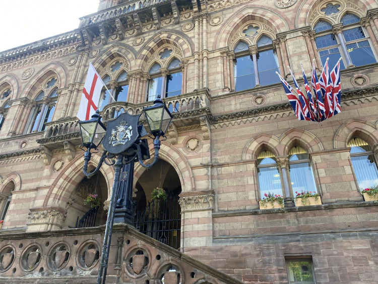 The flag will be raised alongside military and cadet force personnel (Nub News)