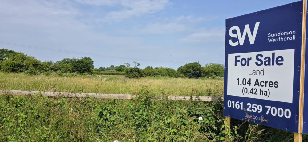 The site, located at the junction of Parkers Road and Kents Lane, Coppenhall Moss, is being listed for auction by Sanderson Weatherall (Ryan Parker). The site, located at the junction of Parkers Road and Kents Lane, Coppenhall Moss, is being listed for auction by Sanderson Weatherall (Ryan Parker).