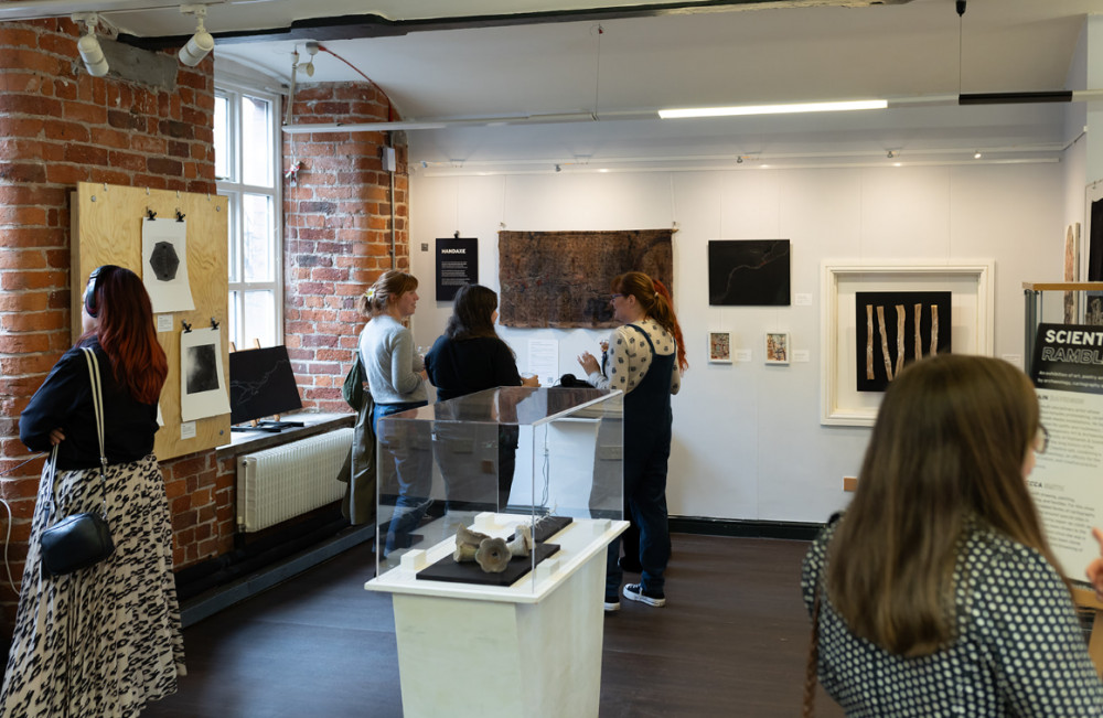 Scientific Rambles is a new exhibition at the Arc Centre in Stockport, adjoining the Hat Museum. It's running until 13 September (Image - Lizzie Henshaw) Scientific Rambles is a new exhibition at the Arc Centre in Stockport, adjoining the Hat Museum. It's running until 13 September (Image - Lizzie Henshaw)