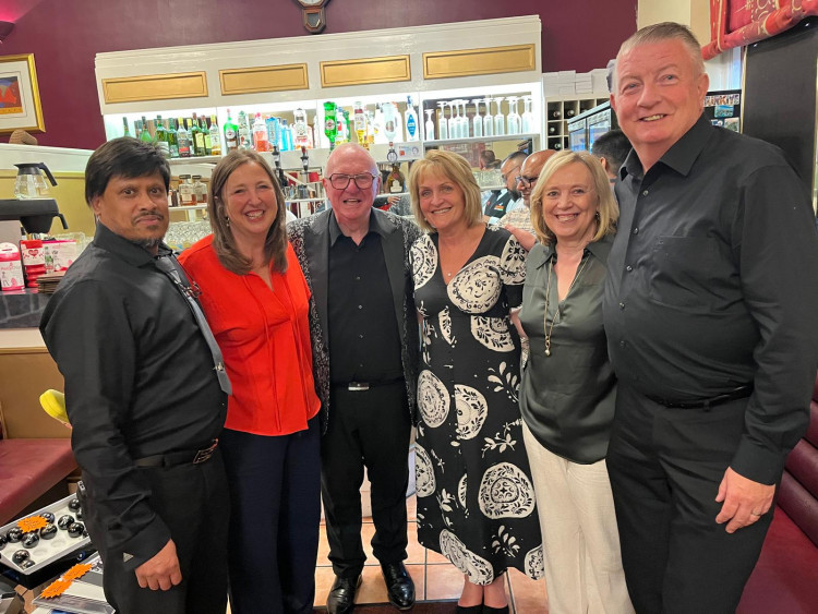 Hosoun Miah, Rachel Ollerenshaw, Dennis Taylor, Jackie Evans, Sue Herbert and Chris Lovell  (image via Everybody Smile Photography)(image via Everybody Smile Photography)